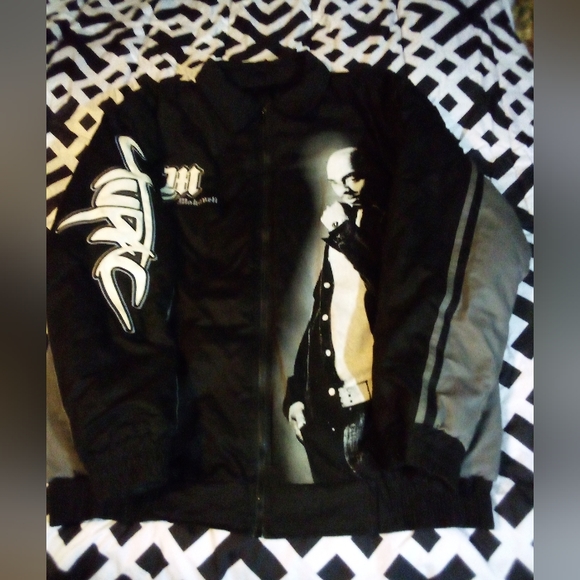 MAKAVELI BRANDED (TUPAC) Vintage Collectable Graphics Jacket Men's XL Black - Picture 5 of 16